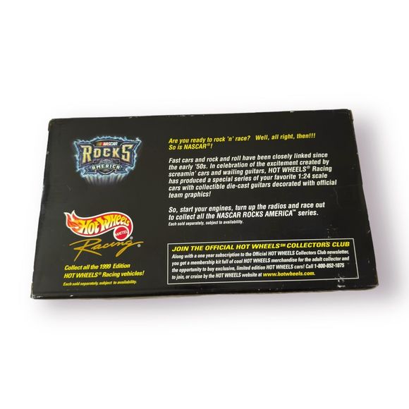 NASCAR #43 Andretti Hot Wheels Racing Rocks America 1:24 Die Cast Car & Guitar - Picture 2 of 6